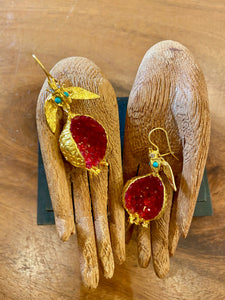 Pantea Pomegranate Earrings