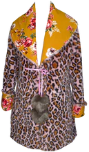 Reversible Coat w/Pom Poms