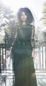 Nanioc Layer Lace Maxi
