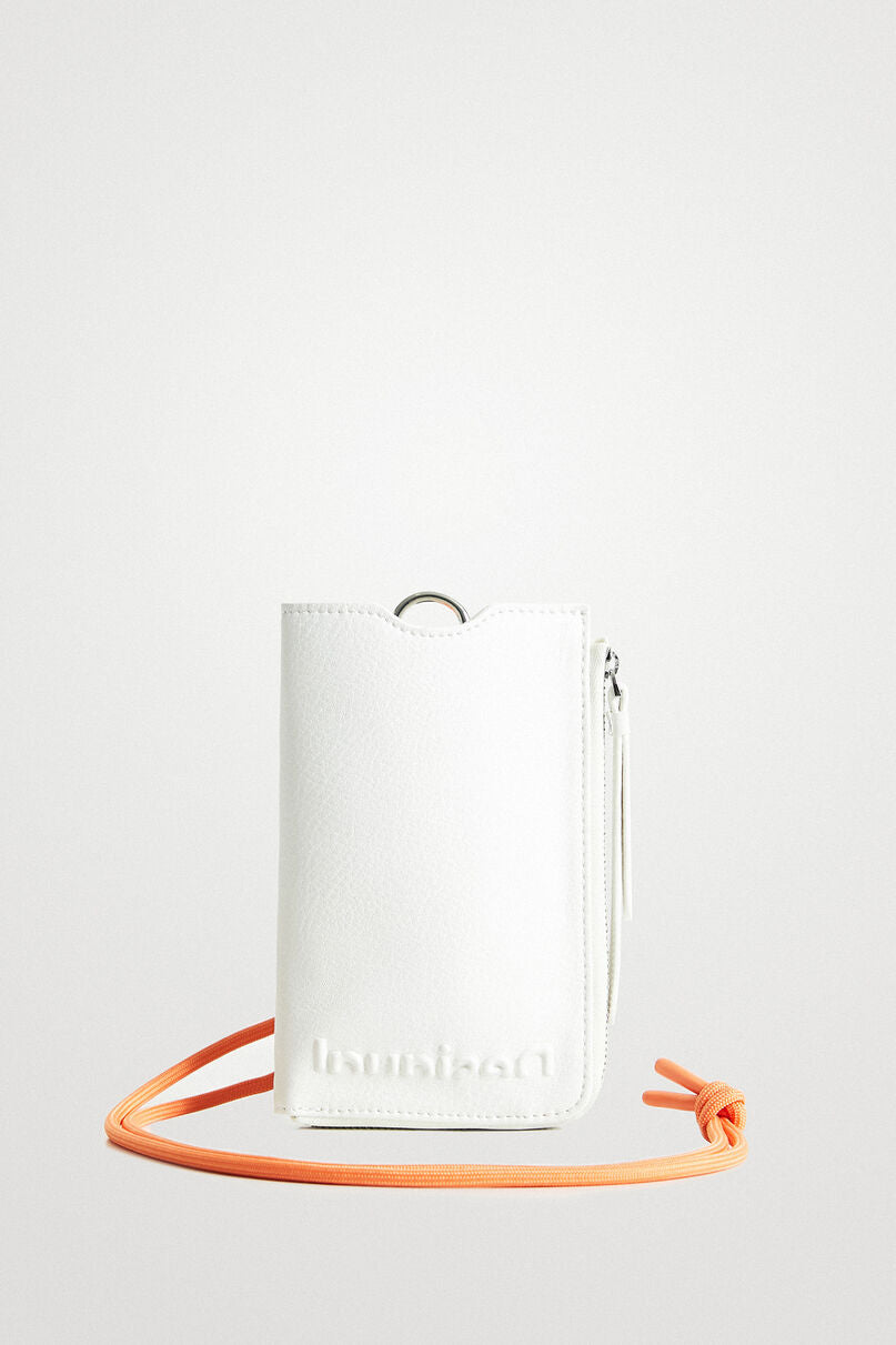 Small Off-White Logo Phone Pouch
