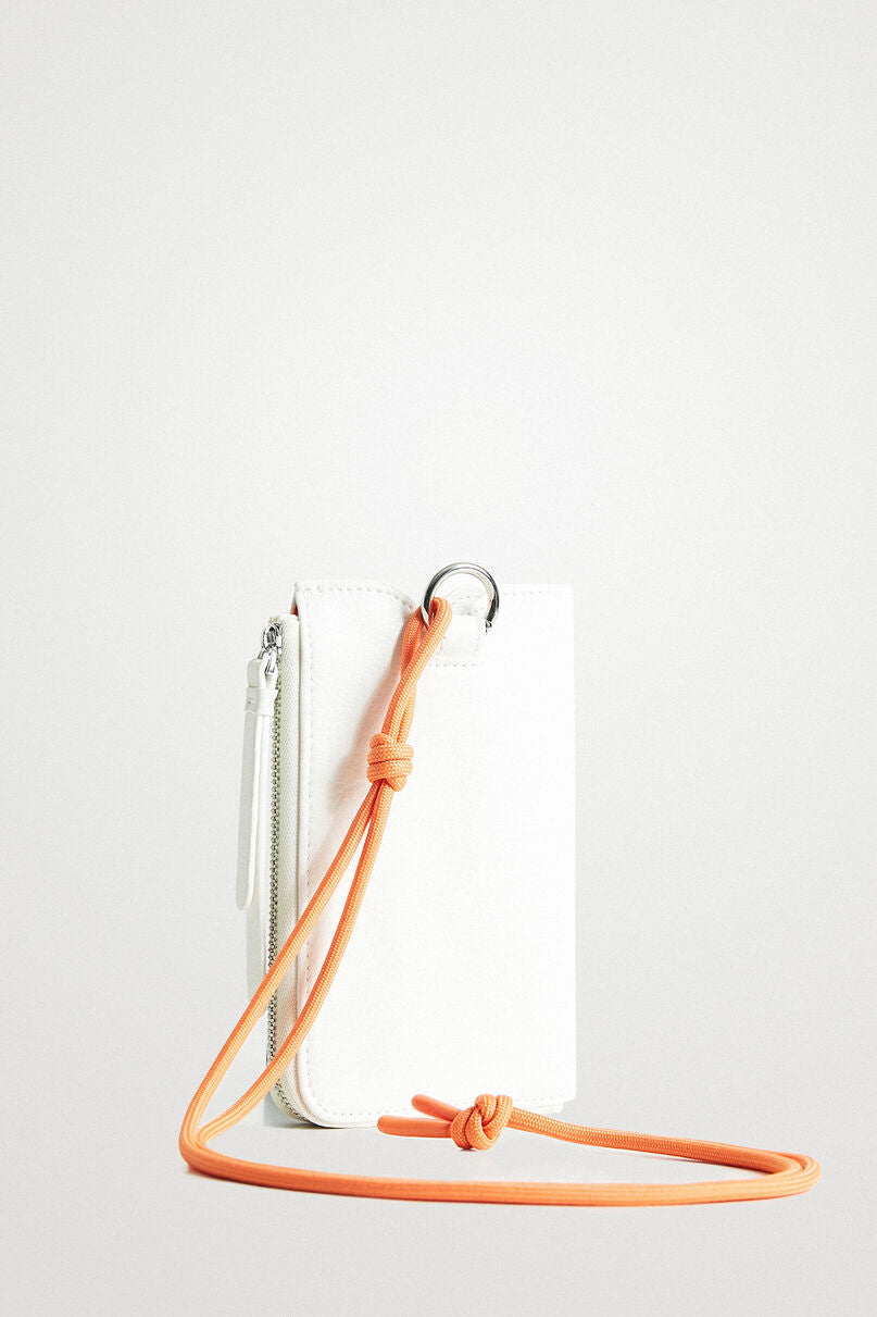 Small Off-White Logo Phone Pouch